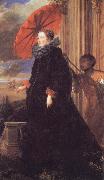 Anthony Van Dyck Marchesa Elena Grimaldi,Wife of Marchese Nicola Cattaneo Germany oil painting artist